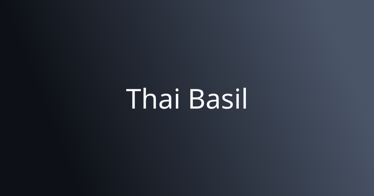 Thai Basil Best noodles in Colorado Springs, CO Order Online